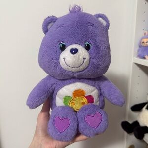 Care Bear Purple Harmony Bear plush